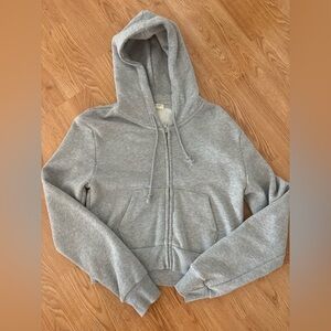 john galt cropped zip up NWOT